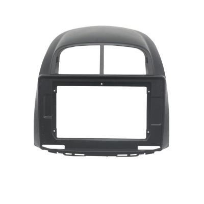ZHOUKAIDM Radio Frame 10.1" 2 Din Radio Fascia Fit for Toyota Passo Fit for Daihatsu Boon Sirion Fit for Subaru Justy Perodua Myvi Dash Panel Frame Trim Installation Kit Practical(10.1 inch)