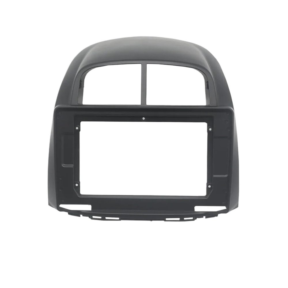 ZHOUKAIDM Radio Frame 10.1" 2 Din Radio Fascia Fit for Toyota Passo Fit for Daihatsu Boon Sirion Fit for Subaru Justy Perodua Myvi Dash Panel Frame Trim Installation Kit Practical(10.1 inch)