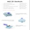 KPREPUBLIC MZ Z1 Switch Pre Advanced Linear MX Stem Switch for Gaming Mechanical Keyboard PC PA66 LY 37g 45g 53g (MZ Z1 45g Switch x35) view 2