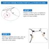 4 Pairs Replacement Nosepieces Nose Pads for Ray-Ban Aviator RB3025 RB3026 RB3044 RB3261 RB3483 Clubmaster RB3016 Sunglasses - Clear view 4