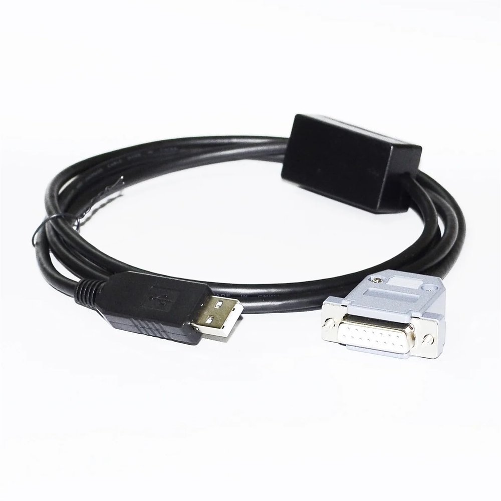 FT232RL CHIP USB to D-SUB 15-PIN DB15 Female Adapter RS232/RS485 Serial Communication Cable for Electronic to PC(1.8M,RS232 Signal)