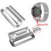 26mm Quick Fit Metal Connector Adapter for Garmin Fenix 8 AMOLED-51mm/Fenix 7X pro/7X/6X Pro/6X/5X/5X Plus/3 HR/epix Pro 51MM,Watch Band Connector Accessories Compatible with tactix 7 Pro/Descent Mk2 view 2