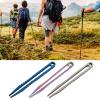 Ldabrye Tweezer Alloy Tweezers Tweezers Travel Tweezers Portable Alloy Tweezers Outdoor Survival view 3