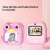 OKYUK Kids Camera Instant Print, OKYUKKLXJ-2, Instant Film Camera with 32GB TF Card, Dinosaur Selfie Camera, Birthday Gift view 2