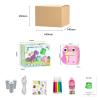 OKYUK Kids Camera Instant Print, OKYUKKLXJ-2, Instant Film Camera with 32GB TF Card, Dinosaur Selfie Camera, Birthday Gift view 3
