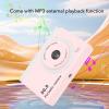Yunir Digital Camera,50MP 1080P 8X Zoom Compact Digital Camera,Portable Front Rear Dual Cameras with Filter for Kids Photography () view 3