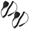 (2-Pack) Speaker Shoulder Microphone with 3.5mm Audio Jack Compatible for Motorola GP328 Plus GP344 GP388 EX500 EX600 Retevis RT29 RT47 RT48 RT82 Two-Way Radio view 1