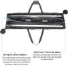 Genaray RGB Pixel LED Tube Light Carry Bag  Stores Two 4' Lights, Water-Resistant Cordura Fabric, Protective & Durable with Separate Padded Pockets, Padded Handle Wrap, and Power Adapters view 4