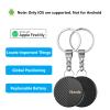 NutaleTag Key Finder 4 Pack - Only iOS - Bluetooth Smart Item Tracker Tag - Work with Find My - Keep Track of The Items That Matter Most - Find Keys Device or Car Key view 4