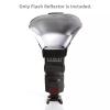 Photography Flash Diffuser Reflector Kit Reflector for Speedlight for DSLR Cameras Flashes view 3