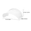 Homoyoyo 3pcs Outdoor Camera Rain Cover Shade for Camera Sunshade Roof for Harsh Weather Conditions view 4