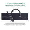 Accsoon Como MIC02-R Wireless Headset Intercom System - Full Duplex 1312ft Team Communication, 9-Person Group Talk, 10+ Hour Battery Life, Black view 2