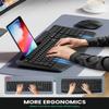 Ergonomic Wireless Keyboard and Mouse Combination, LIZRROT 2.4GHz Quiet Full Length Mouse and Keyboard, Wrist Stand, Phone Holder, Compatible with Windows, PC, Laptops view 2