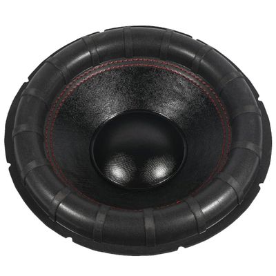 honselia Woofer Speaker Paper Cone, 8in 205mm Big Surround Non-Pressed Dust Cap, Powerful Car Audio Subwoofer Plastic Basket