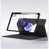 AnMengXinLing Magnetic Case for iPad 10.2 inch iPad 7th/8th/9th Generation with Pencil Holder, Hybrid Detachable Magnet Protective Vertical Clear Cover for iPad9/iPad8/iPad7/Air3/Pro10.5Teal view 3