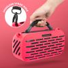 JOYSOG Soundlink Max Case, Silicone Case Cover for Bose SoundLink Max Portable Bluetooth Speaker Protective Carrying Case Bag with Shoulder Strap (red) view 4