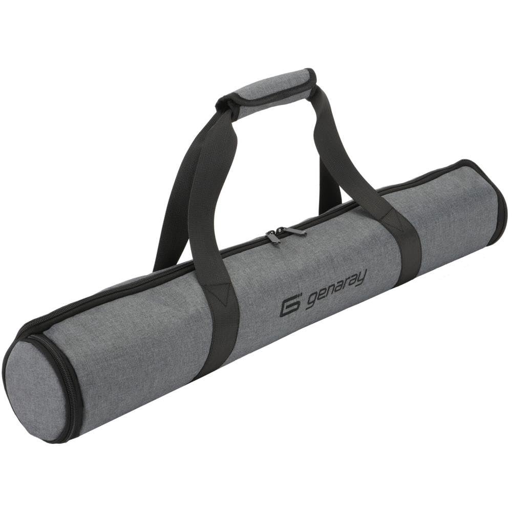 Genaray RGB Pixel LED Tube Light Carry Bag  Stores Two 2' Lights, Water-Resistant Cordura Fabric, Protective & Durable with Separate Padded Pockets, Padded Handle Wrap, and Power Adapters