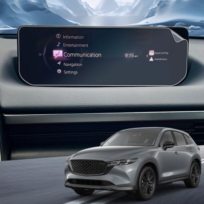YEE PIN for 2025 Mazda CX-50 Screen Protector for Mazda CX-50 S/Turbo/Meridian 10.25-inch Touchscreen 2022 2023 2025, Tempered Glass Screen Protector for Mazda CX-50 2025 Accessories Nano Film 2 Pack