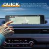 YEE PIN for 2025 Mazda CX-50 Screen Protector for Mazda CX-50 S/Turbo/Meridian 10.25-inch Touchscreen 2022 2023 2025, Tempered Glass Screen Protector for Mazda CX-50 2025 Accessories Nano Film 2 Pack view 3