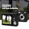 BTSEURY Digital Camera, 8X Zoom Card Digital Camera 5 MP 2.7in LCD Display Maximum Support 32GB Memory Card Builtin Microphone (Black) view 2