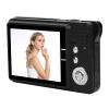 BTSEURY Digital Camera, 8X Zoom Card Digital Camera 5 MP 2.7in LCD Display Maximum Support 32GB Memory Card Builtin Microphone (Black) view 4