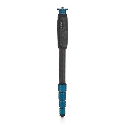 Benro Slim Carbon Fiber Monopod  Lightweight 5-Section Travel Monopod with Twist Locks, Reversible Mount, Wrist Strap & Carrying Case for DSLR, Mirrorless & Video Cameras (MSSL09C)