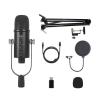 JMOZHCD USB Microphone, Super Accurate Pattern, Professional Recording Quality, Wired Noise Reduction Condenser Microphone view 1
