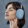5 in 1 for AirPod Max Case, HYZYey Clear TPU Protective Ear Pad Covers/Ear Cups Cover/Headband Cover/Headband Pad, Cleaning Kit Accessories Compatible for Apple AirPods Max Headphones (Blue) view 3