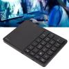 2 in 1 Numeric Keypad, Portable Number Pad, 22 Keys Touchpad Keypad for Laptop PC Desktop Notebook (Black) view 3