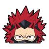 Ejirou Kirishima peeker Vinyl Decal Sticker UV & Water Proof Water Bottle Bumper Window Laptop Gift in USA Made 4.2" view 1