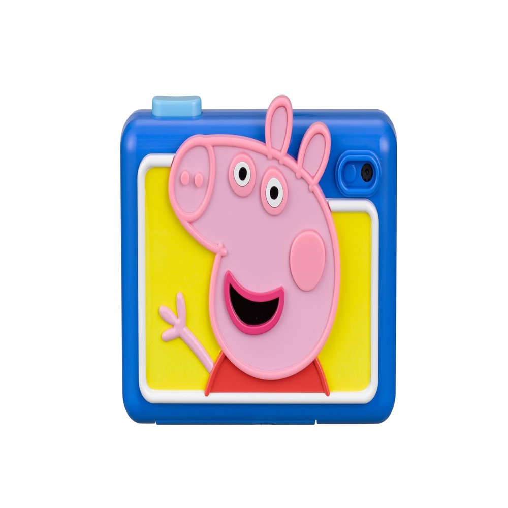 ekids Peppa Pig Kids Camera with SD Card, Digital Camera for Kids with Video Recording and Built-in Digital Stickers, Peppa Pig Toys Make Great Stocking Stuffers for Kids