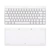 Mini Portable Keyboard, 82 Keys Mechanical Keyboard with RGB Dynamic Backlight, N Key Rollover, White Keyboard for Office Home (Red Switch) view 1