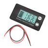 Fafeicy LCD Battery Meter, Smart Chips Real Time Monitoring Reverse Connection, for Lithium Batteries, Lithium Iron Batteries (White Digital Display Backlight) view 1