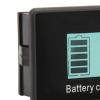 Fafeicy LCD Battery Meter, Smart Chips Real Time Monitoring Reverse Connection, for Lithium Batteries, Lithium Iron Batteries (White Digital Display Backlight) view 4
