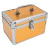 Tool Box Storage Organizer Gold Portable Aluminum Alloy with Handle view 1