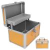 Tool Box Storage Organizer Gold Portable Aluminum Alloy with Handle view 2