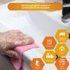 MED PRIDE Clear Food-Prep Poly Gloves [20 Boxes-10,000 Gloves] Multipurpose Latex-Free Disposable Gloves For Cooking, Food Handling, Meal Prep, Painting, Cleaning| One-Size Fits All Serving Gloves view 2
