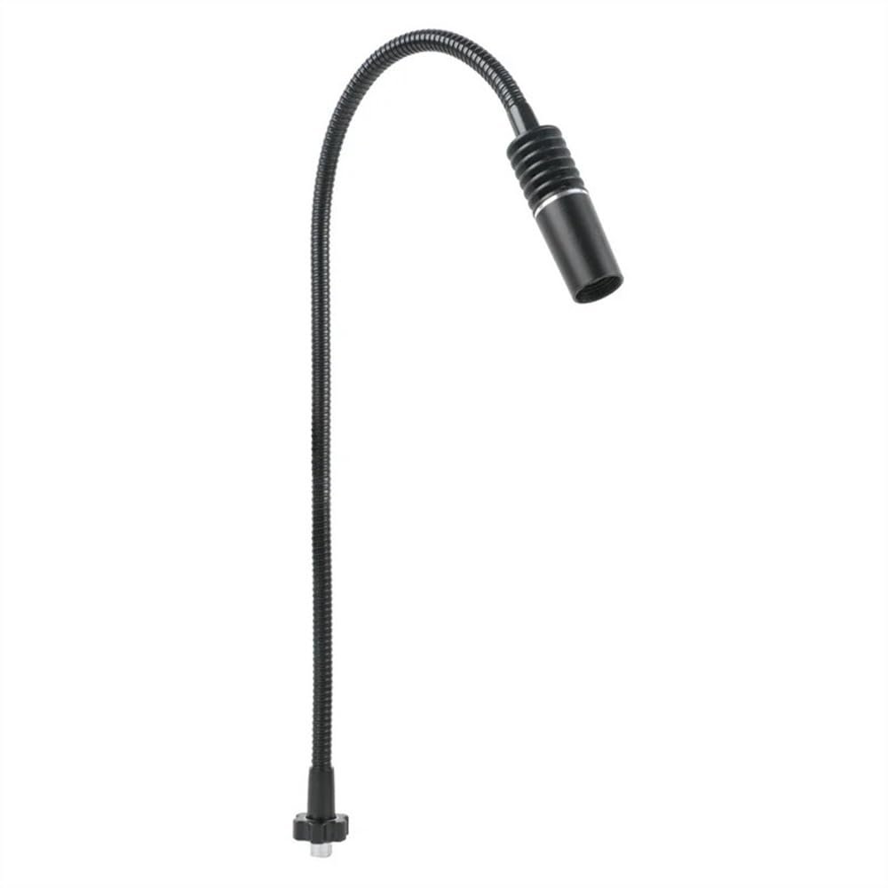 ZTBH Microscope Accessories Kit Microscope Illuminators Single Lamp 3W 6400K LED Gooseneck Light Accessory for Illuminator Industry Stereo Microscope