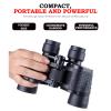 80x80 HD Compact Binoculars for Adults and Kid,Fogproof,Waterproof Binoculars with Low Light Vision,Large View Binoculars for Hunting,Hiking,Bird Watching,Sightseeing,Travel view 4