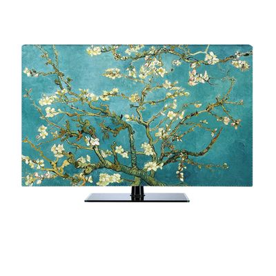 Outdoor Wall Mounted Waterproof TV Dust Cover,Screen Protector For LED LCD, Computer TV Monitor Protector Colorful Bright Print Pattern TV Cover(Size:42-43in,Color:B)