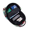 NOUZU Retro Cool Camera Collection Print Multifunctional Laptop Backpack For Men Women, Travel Backpack Carry On Flight Approved view 4