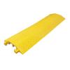Yqyc Cable Ramp Cable Protector Ramps Wire Hose Protective 2 Channel 39 Long, 800kg Load Capacity - PVC Speed Bump and Wire Protector for Indoor and Outdoor Use view 1