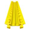 Yqyc Cable Ramp Cable Protector Ramps Wire Hose Protective 2 Channel 39 Long, 800kg Load Capacity - PVC Speed Bump and Wire Protector for Indoor and Outdoor Use view 3