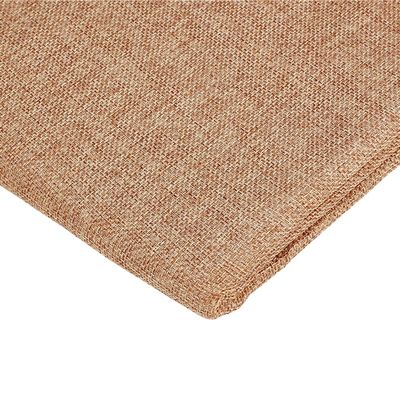 OLYCRAFT 19.7x57.5 Inch Beige Linen Speaker Grill Cloth Linen Speaker Fabric Dustproof Speaker Fabric Stereo Fabric Replacement Mesh Cloth for Home Stage Speakers Media Cabinet KTV Boxes Repair