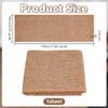 OLYCRAFT 19.7x57.5 Inch Beige Linen Speaker Grill Cloth Linen Speaker Fabric Dustproof Speaker Fabric Stereo Fabric Replacement Mesh Cloth for Home Stage Speakers Media Cabinet KTV Boxes Repair view 2