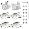 Propeller Prop Mounting Plate Adapter Drone Accessories Plastic Propeller Base Set for DJI Phantom 4/4pro view 4