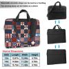 Flag Patchwork Print Laptop Bag Pouch Briefcase Fits 13/14/15.6 Inch Notebook view 3