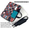 Flag Patchwork Print Laptop Bag Pouch Briefcase Fits 13/14/15.6 Inch Notebook view 4