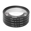 58mm Close Up Filter Set 4pcs Optical Glass Macro Close Up +1 +2 +4 +10 Lens Filter Kit 58mm for Cameras view 1