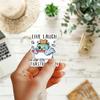 3 Packs Cute Sticker - Live Laugh Toaster Bath Sticker - Funny Toaster Joke Sticker - Phone Case Helmet Laptop Sticker - Skateboard Decor view 3